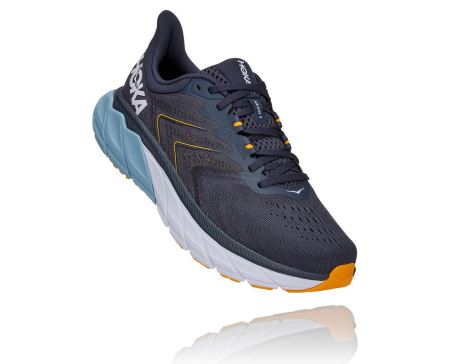 Hoka Arahi 5 Supportive - Sapatos Ortopédicos Homem Azuis / Azuis | PT-sBmezyl